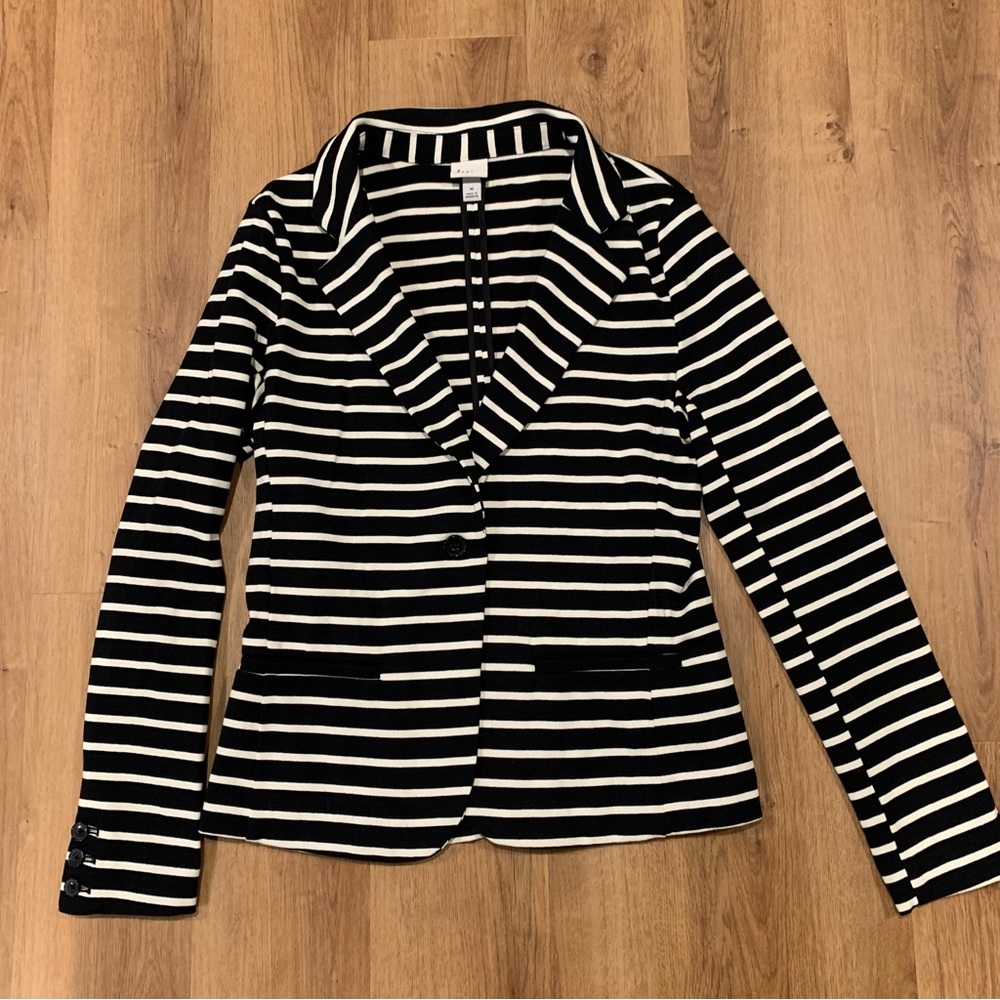 Striped blazer